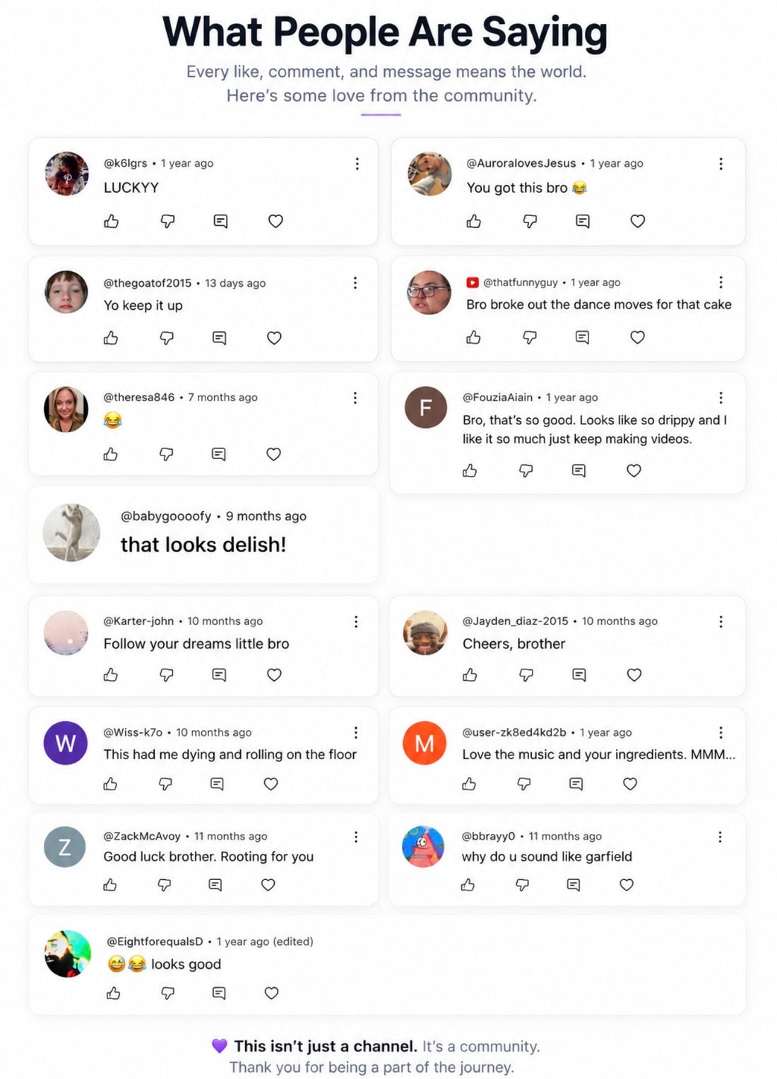 Testimonials