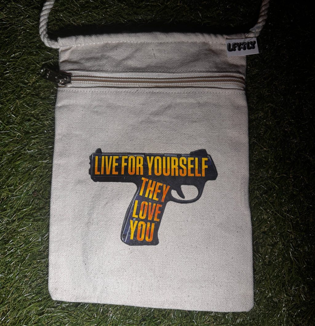 •LFYTLY - Rope-handle tote bag